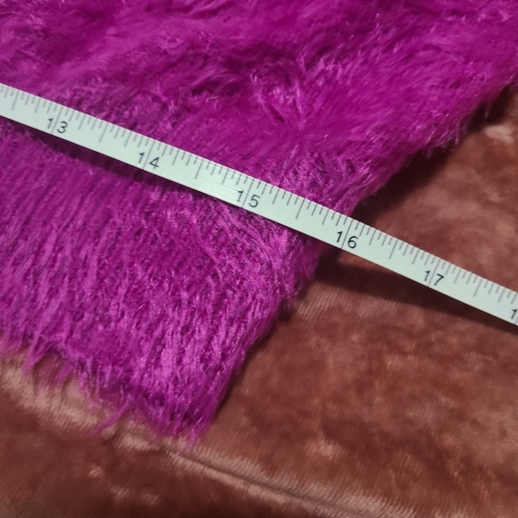 Sexy Cute Lilac Fuzzy Long Sleeve Halter Sweater New w/ Tags - Size M/L - Picture 13 of 16